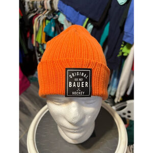 Unisex Bauer Beanie One Size Orange